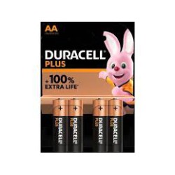 PILE DURACELL STILO AA PLUS POWER 4PZ
