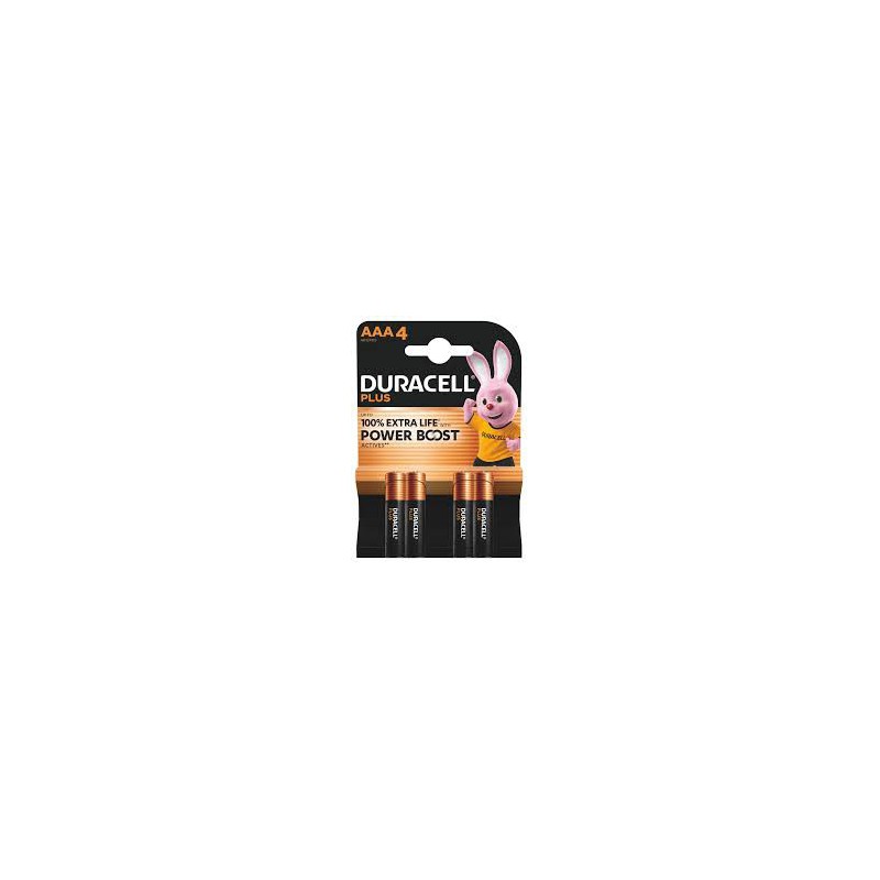 PILE DURACELL MINISTILO AAA PLUS POWER 4PZ