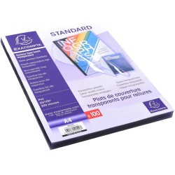 COPERTINE PER RILEGARE PVC A4 20MY EXACOMPTA 100PZ