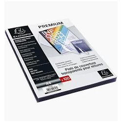 COPERTINE PER RILEGARE PVC A4 30MY EXACOMPTA 100PZ