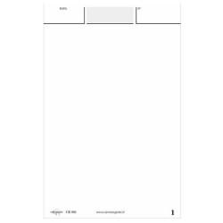 BLOCCO COMANDE GENERICHE 2 COPIE 17X10 CR801