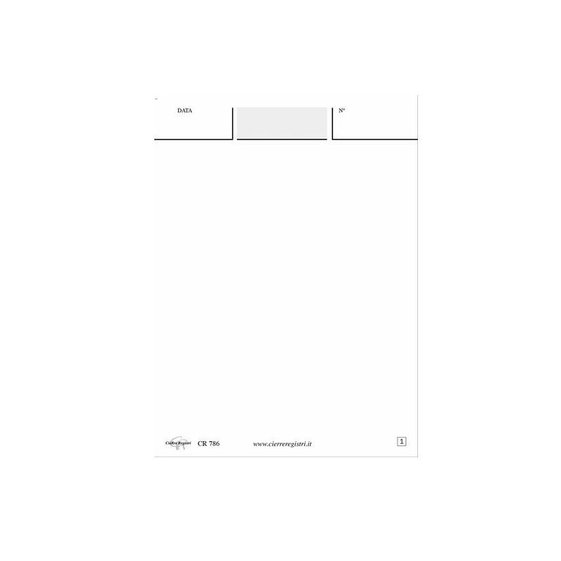 BLOCCO COMANDE GENERICHE 3 COPIE 14X9.2 CR786