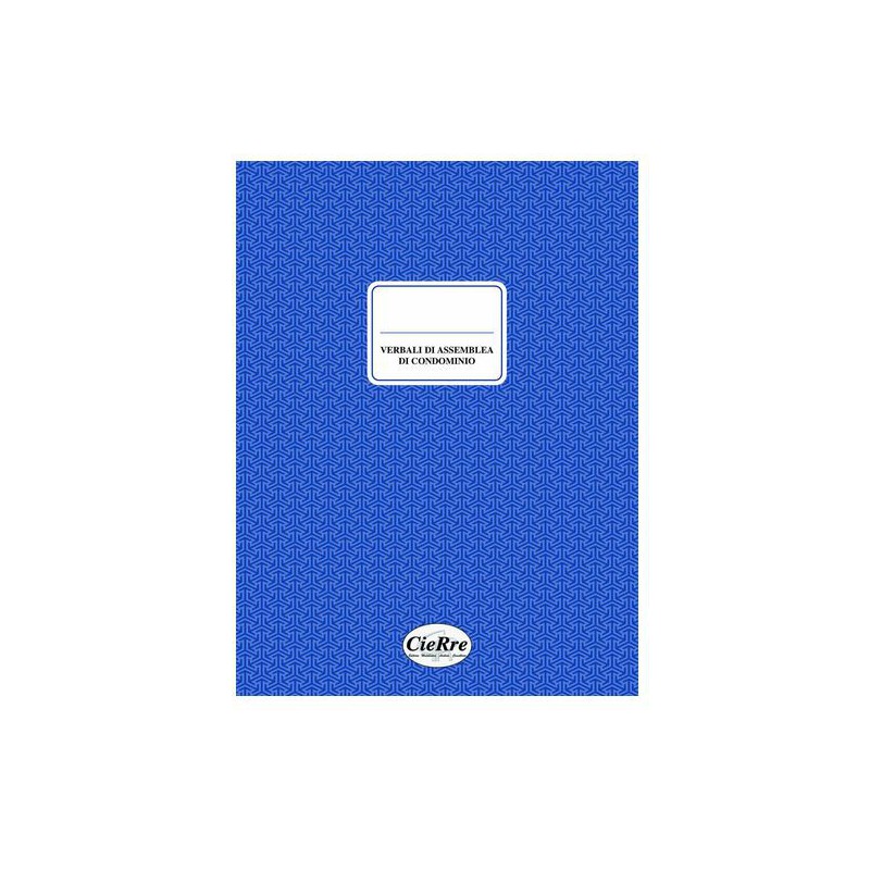 REGISTRO VERBALE ASSEMBLEE DI CONDOMINIO CR409