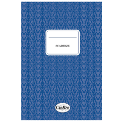 SCADENZARIO SPIRALATO GEN/DIC A5 12+36PAG. CR201