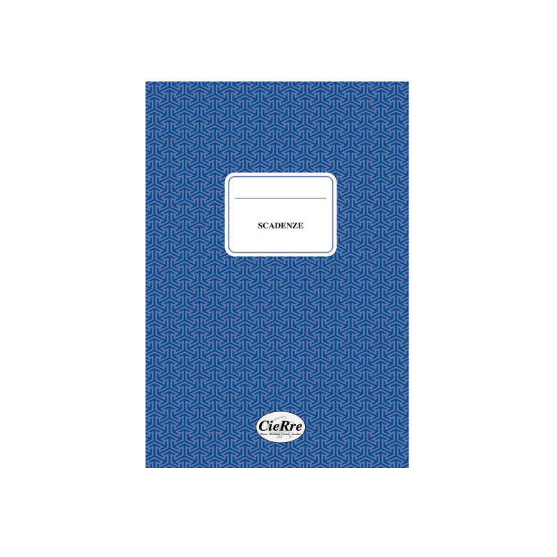 SCADENZARIO SPIRALATO GEN/DIC A5 12+36PAG. CR201