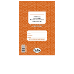 BLOCCO RICEVUTE SANITARIE 50X2 A5 CR377