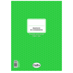 BLOCCO PROPOSTE DI COMMISSIONE A4 2COPIE CR371