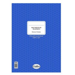 BLOCCO DDT TENTATA VENDITA A4 2COPIE CR361