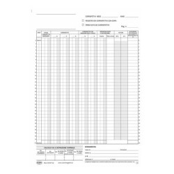 REGISTRO IVA CORRISPETTIVI 13MODULI 2 COPIE CR827