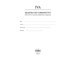 REGISTRO DEI CORRISPETTIVI A4 USOMANO 14PAG. CR108