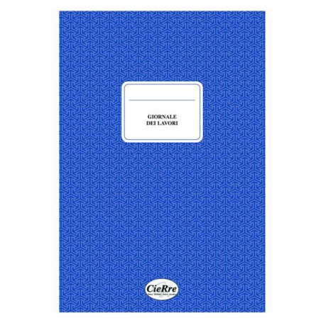 REGISTRO GIORNALE DEI LAVORI A4 USOMANO CR256