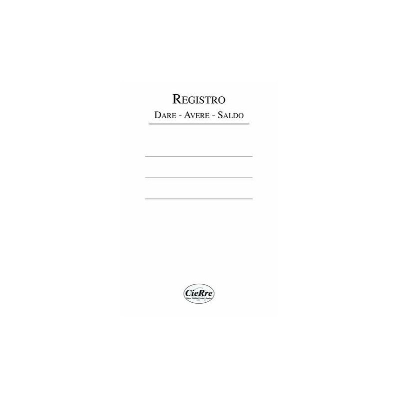REGISTRO DARE/AVERE/SALDO CR415