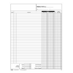 BLOCCO PRIMA NOTA CASSA A4 (ENTRATE-USCITE) CR614