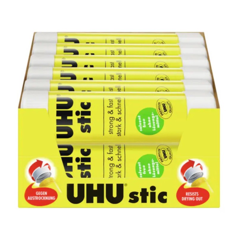 COLLA STICK UHU 40GR CONF.12PZ