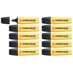 EVIDENZIATORI STABILO 70/144 GIALLO PASTEL 10PZ