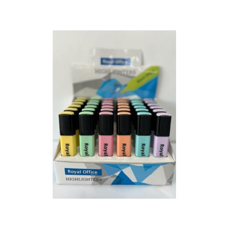 EXPO EVIDENZIATORI ROYAL OFFICE PASTEL 36PZ