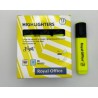EVIDENZIATORI ROYAL OFFICE GIALLO CONF.12PZ