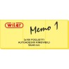 BLOCCO ADESIVO 40X50 3X100FG GIALLO WILER 12PZ
