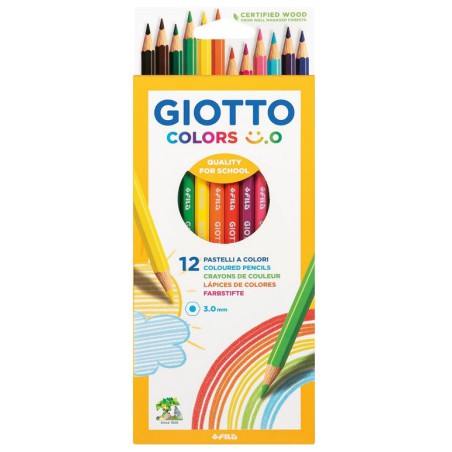 PASTELLI GIOTTO COLORS CONF.12PZ