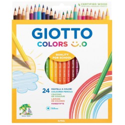 PASTELLI GIOTTO COLORS CONF.24PZ