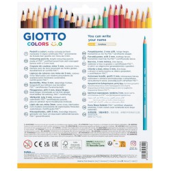 PASTELLI GIOTTO COLORS CONF.24PZ