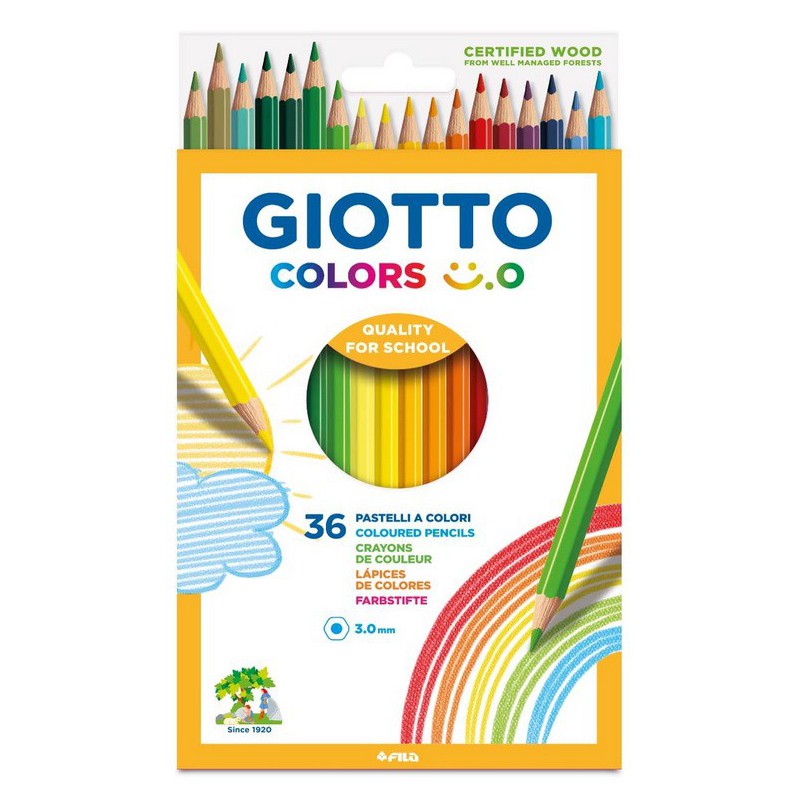PASTELLI GIOTTO COLORS CONF.36PZ