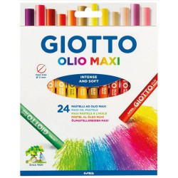 PASTELLI OLIO MAXI GIOTTO CONF.24PZ