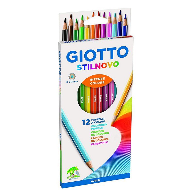 PASTELLI STILNOVO GIOTTO CONF.12PZ