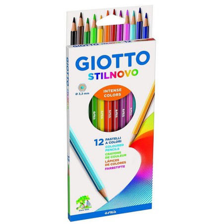 PASTELLI STILNOVO GIOTTO CONF.12PZ