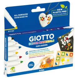 PENNARELLI GIOTTO DECOR MATERIALS CONF.6PZ