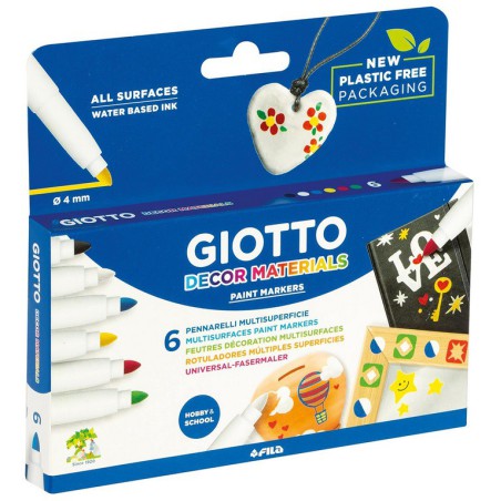 PENNARELLI GIOTTO DECOR MATERIALS CONF.6PZ