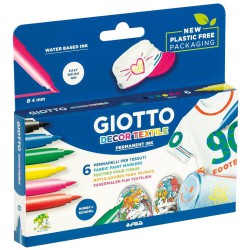 PENNARELLI GIOTTO DECOR TEXTILE CONF.6PZ