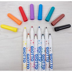 PENNARELLI GIOTTO TURBO GLITTER CONF.8PZ