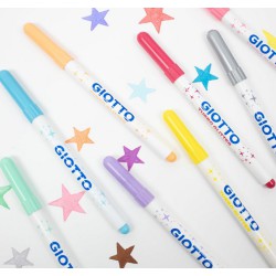 PENNARELLI GIOTTO TURBO PASTEL GLITTER CONF.8PZ