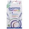 PENNARELLI GIOTTO TURBO PASTEL GLITTER CONF.8PZ