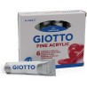 TEMPERA ACRILICA GIOTTO 21ML ARGENTO CONF.6PZ