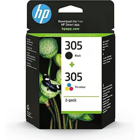 TANICA HP N.305 NERO+COLORE MULTIPACK 6ZD17A