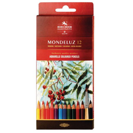 PASTELLI ACQUARELLO MONDELUZ CONF.12PZ KOH-I-NOOR
