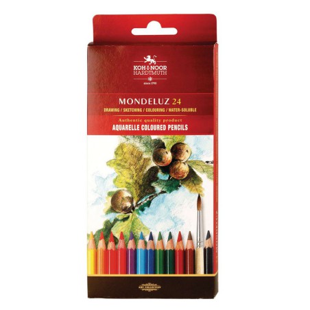 PASTELLI ACQUARELLO MONDELUZ CONF.24PZ KOH-I-NOOR