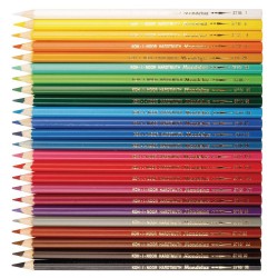 PASTELLI ACQUARELLO MONDELUZ CONF.24PZ KOH-I-NOOR
