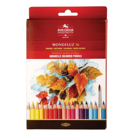 PASTELLI ACQUARELLO MONDELUZ CONF.36PZ KOH-I-NOOR