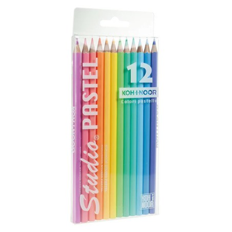 PASTELLI KOH-I-NOOR STUDIO PASTEL CONF.12PZ.