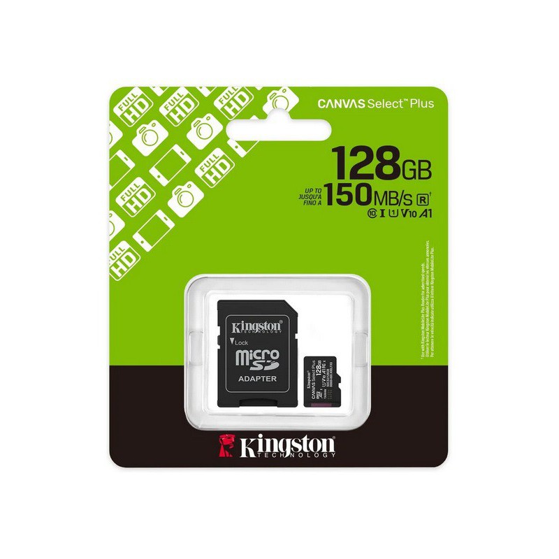MICRO SD 128GB 100MB CL10 KINGSTON