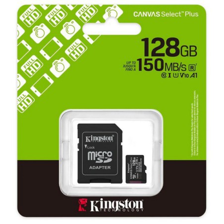 MICRO SD 128GB 100MB CL10 KINGSTON