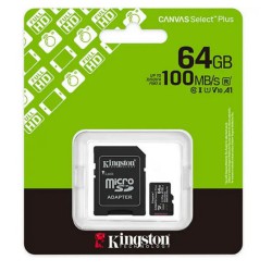 MICRO SD 64GB 100MB CL10 KINGSTON