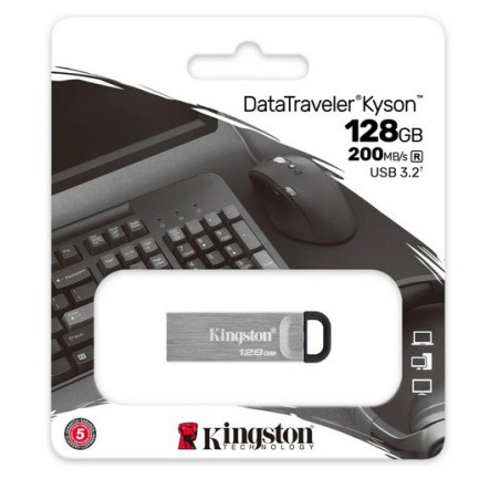 PEN DRIVE 128GB DTKN METAL KINGSTON USB3.2