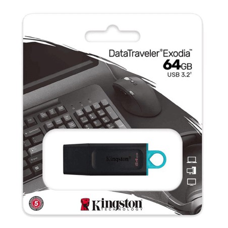 PEN DRIVE 64GB DTX KINGSTON USB 3.2