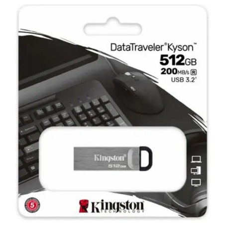 PEN DRIVE 512Gb DTKN METAL KINGSTON USB 3.2