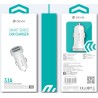 CARICATORE DA AUTO 2USB-A DEVIA