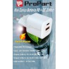 CARICATORE DA RETE USB-A + TYPE-C 20W PROPART
